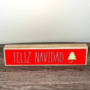 Rae Dunn Holiday Sign